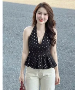 ÁO YẾM CHẤM BI