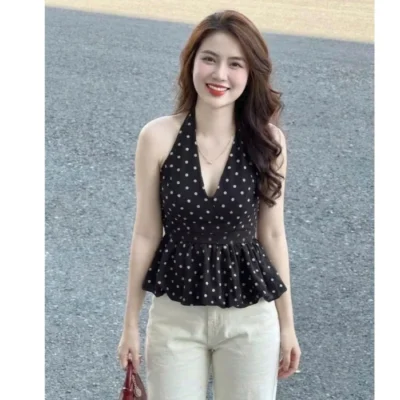 ÁO YẾM CHẤM BI